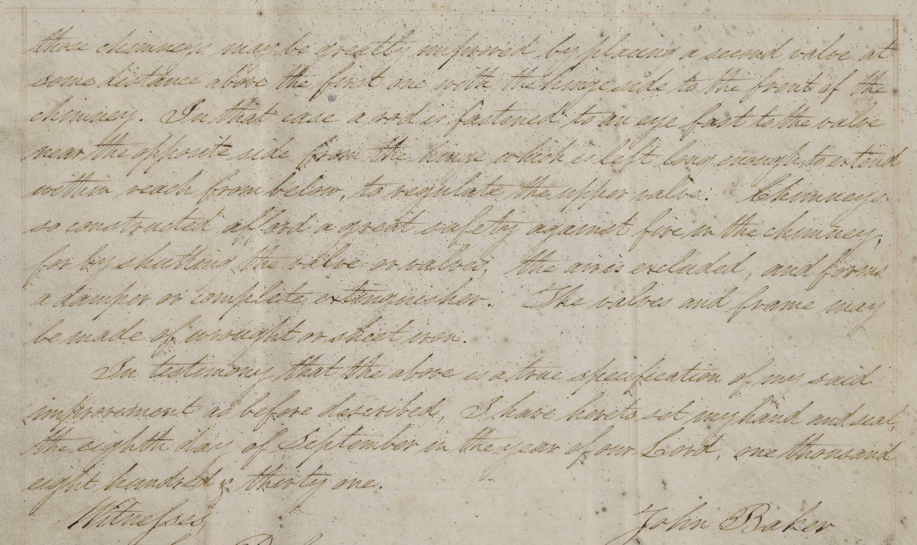 Lot 495: President Andrew Jackson Signed Patent, 1831