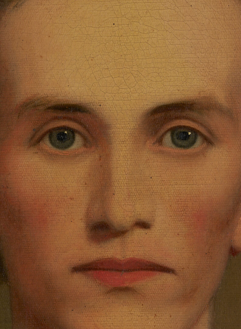 Lot 498: W. Cooper Portrait of CSA Sgt. Major Abram Bostick, KIA