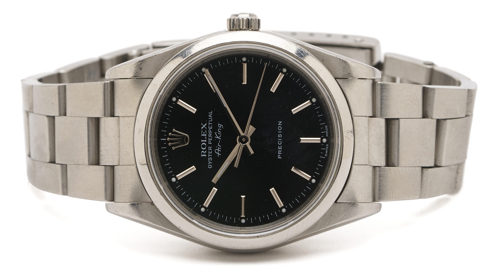 Lot 49: Men’s Rolex Air King Stainless Steel Wristwatch