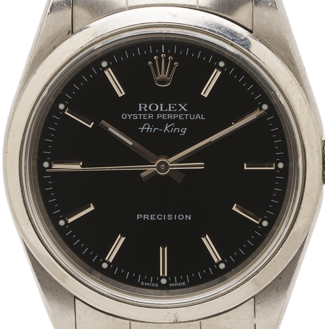 Lot 49: Men’s Rolex Air King Stainless Steel Wristwatch