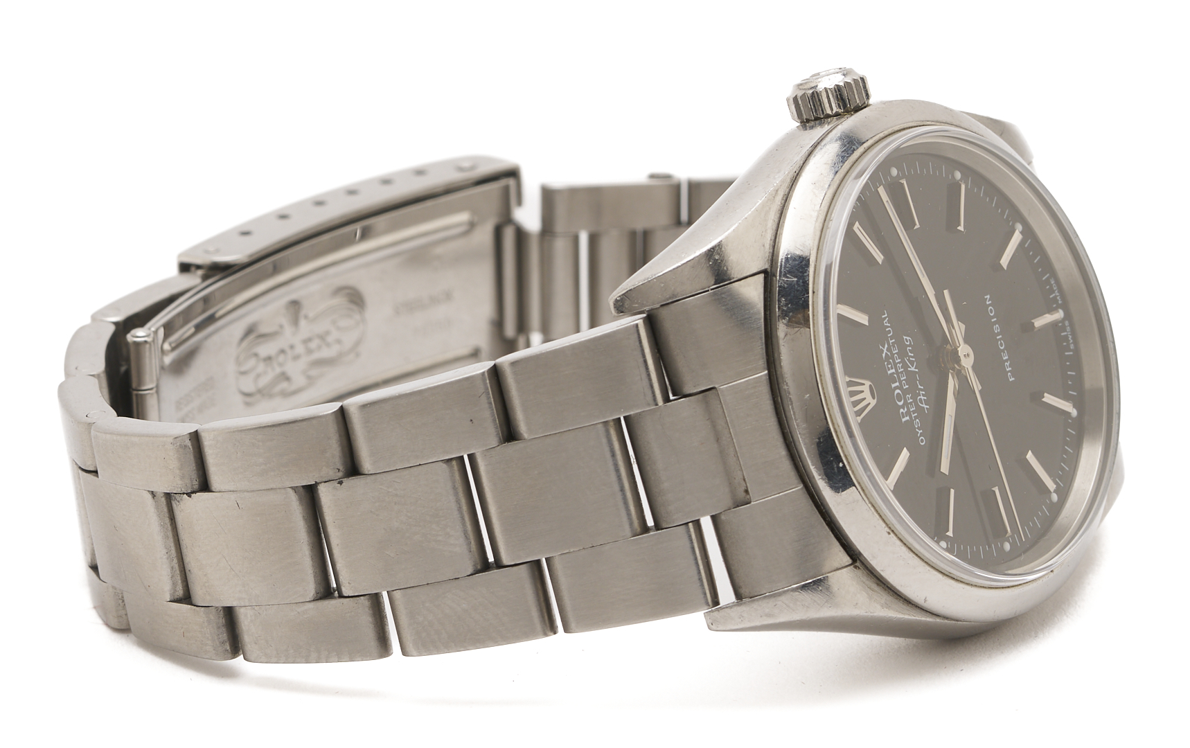 Lot 49: Men’s Rolex Air King Stainless Steel Wristwatch