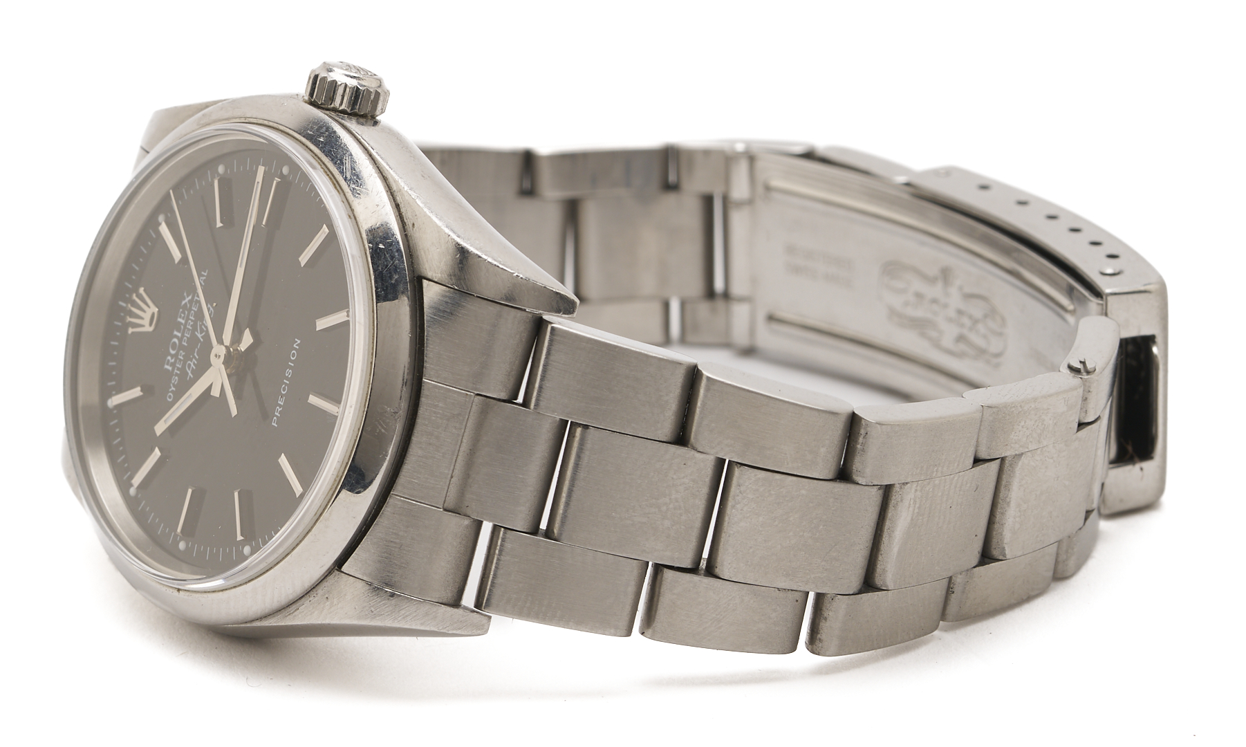 Lot 49: Men’s Rolex Air King Stainless Steel Wristwatch