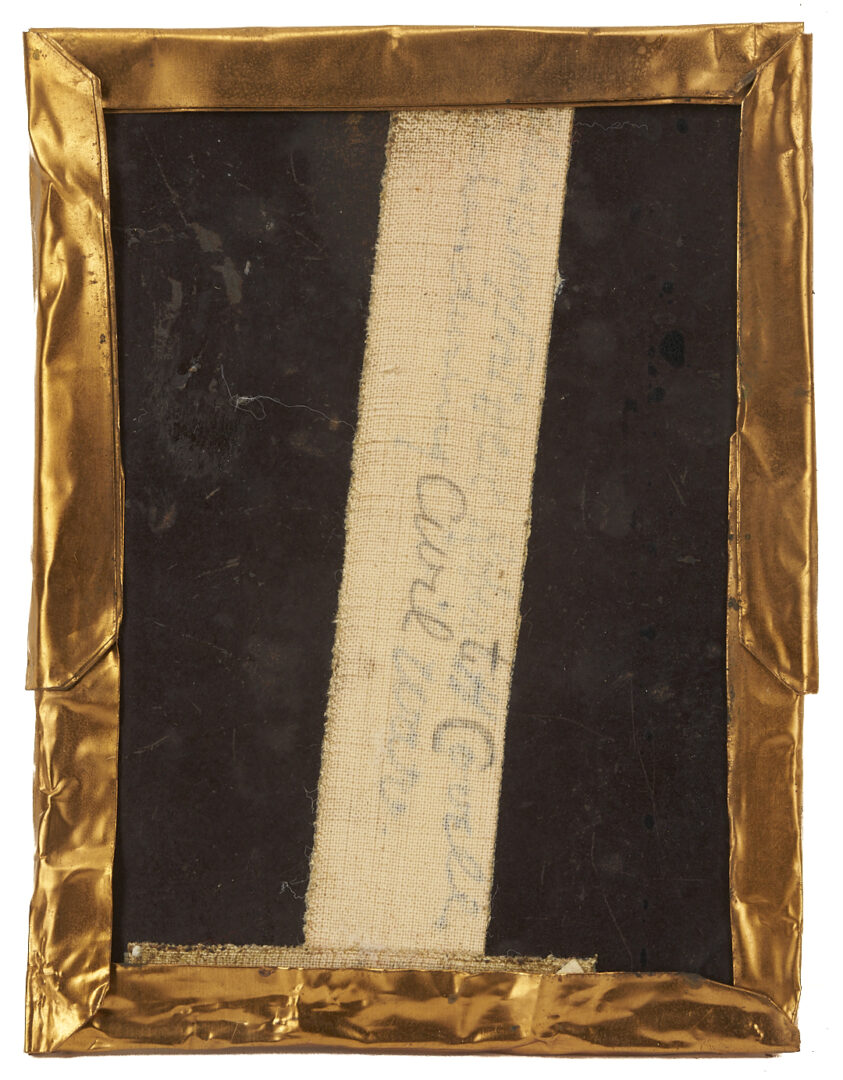 Lot 500: 3 Civil War Soldier Tintypes, incl. Gem Sized CSA