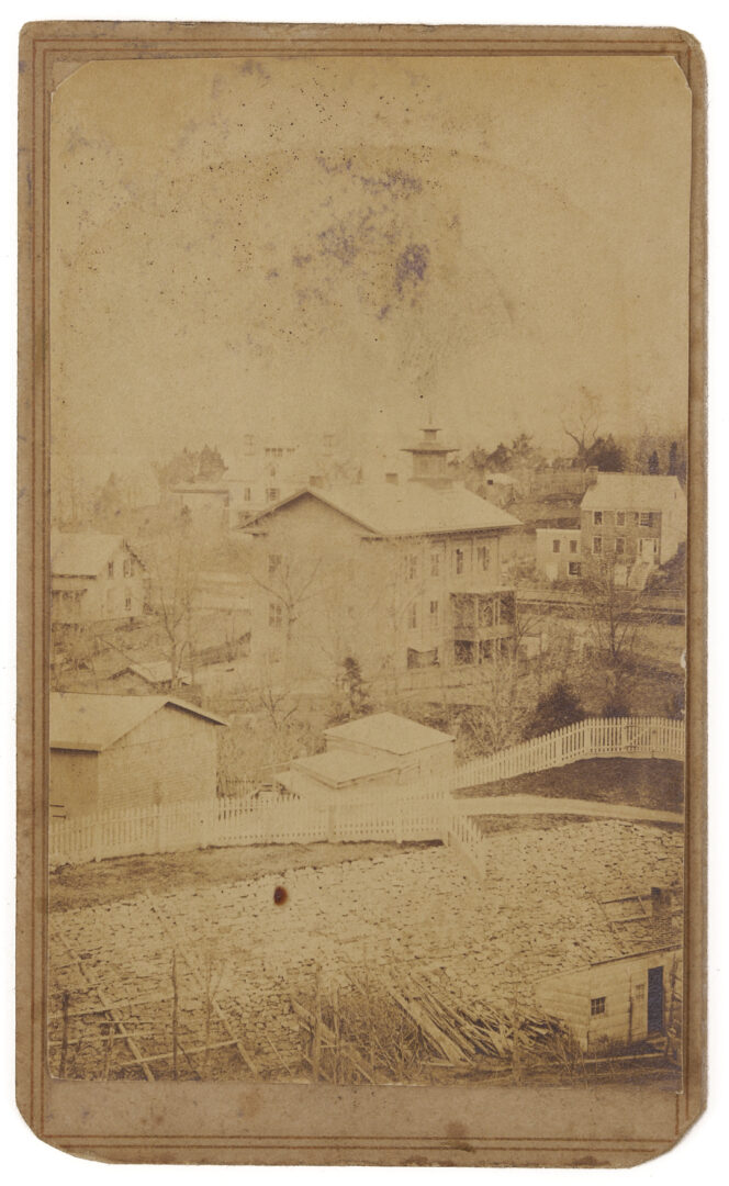 Lot 502: 9 19th Cent. Photos, incl. Brady Lincoln CDV, Akron OH