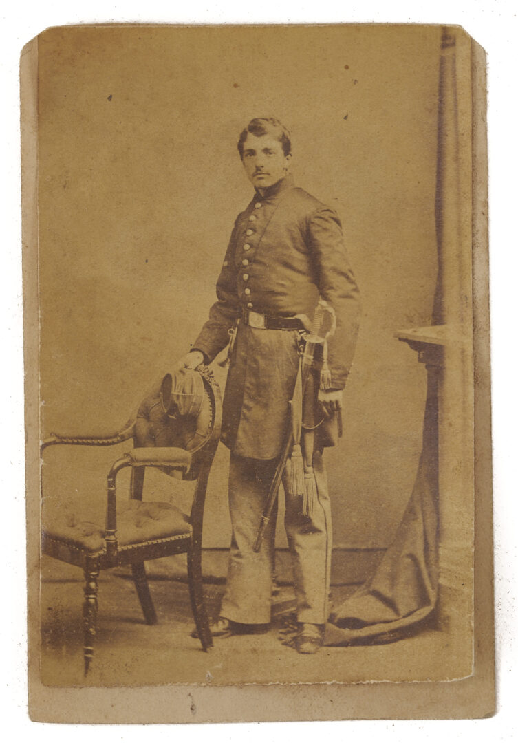 Lot 502: 9 19th Cent. Photos, incl. Brady Lincoln CDV, Akron OH