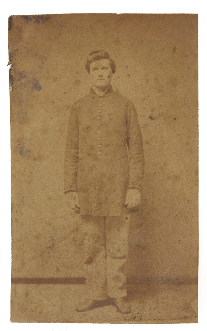 Lot 502: 9 19th Cent. Photos, incl. Brady Lincoln CDV, Akron OH