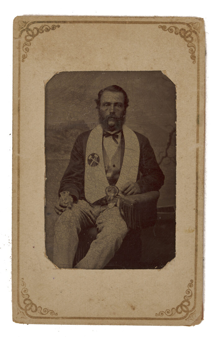 Lot 502: 9 19th Cent. Photos, incl. Brady Lincoln CDV, Akron OH