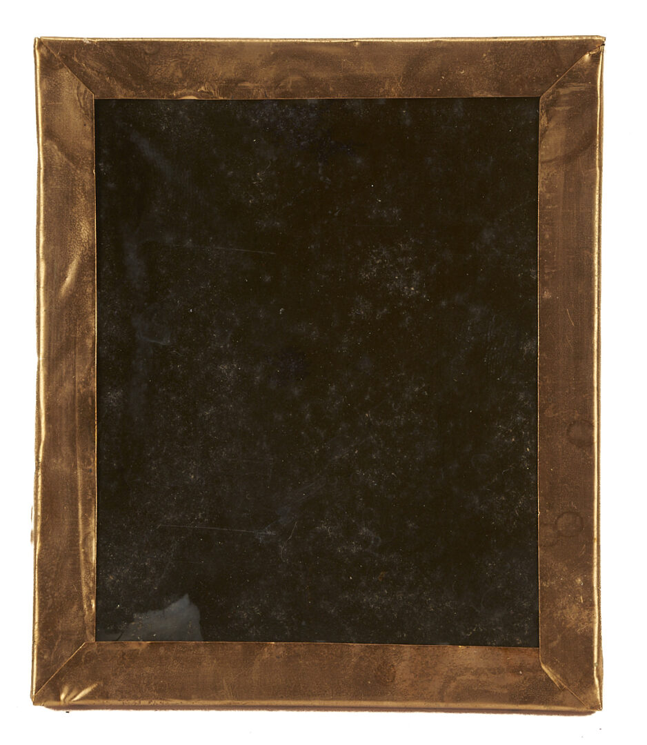 Lot 503: 19th C. Tintype of Officer with Wheel Cap, TN History