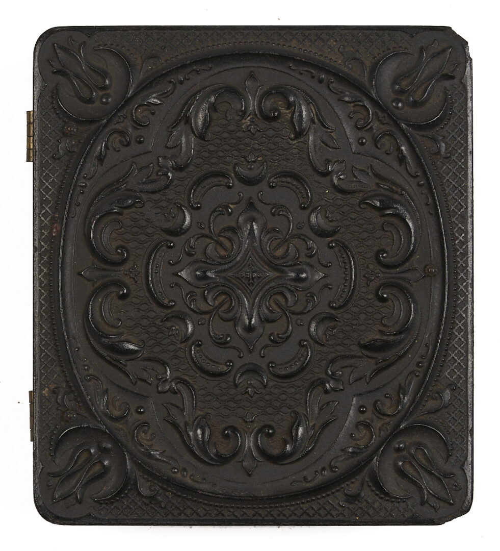 Lot 504: 4 Civil War Soldier Tintypes, Likely Union