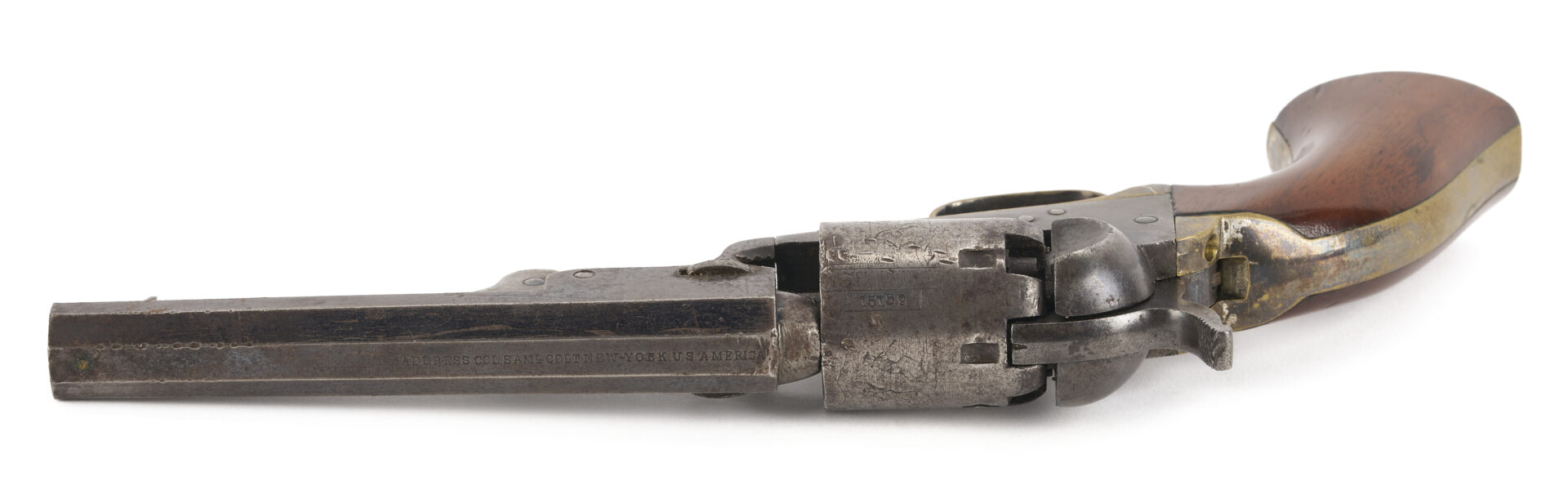 Lot 506: Colt Model 1849 Pocket Percussion Revolver