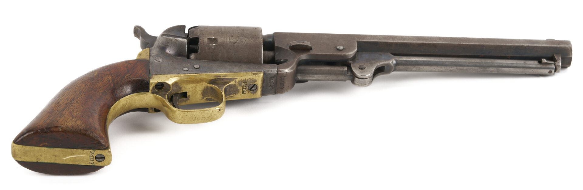 Lot 507: Colt Model 1851 Navy Revolver, 1863 Civil War Era