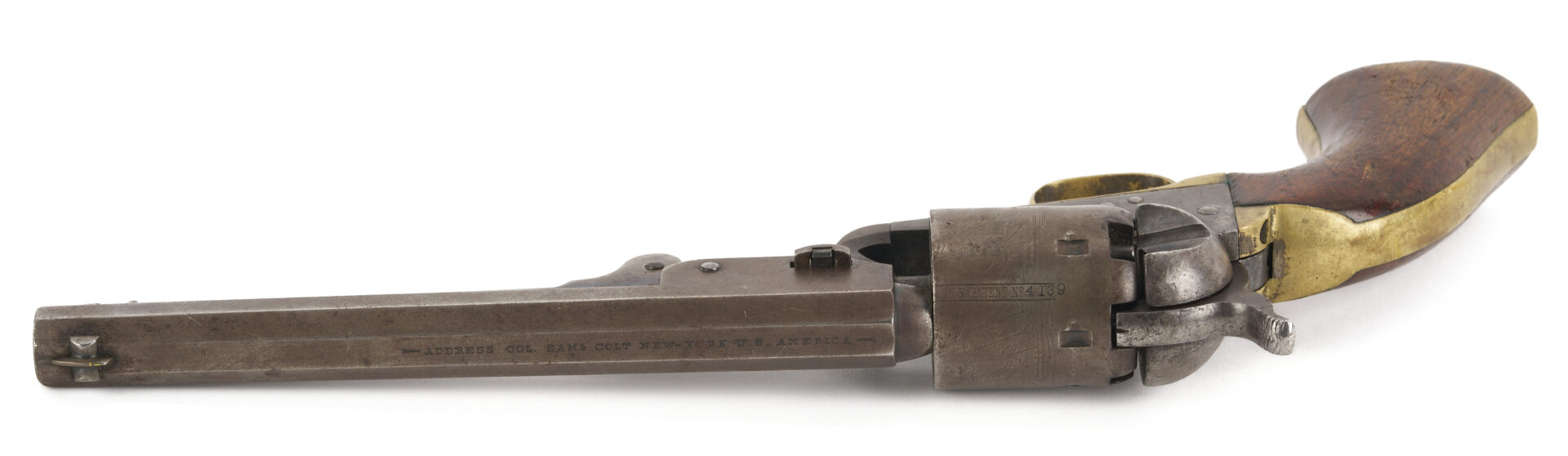 Lot 507: Colt Model 1851 Navy Revolver, 1863 Civil War Era