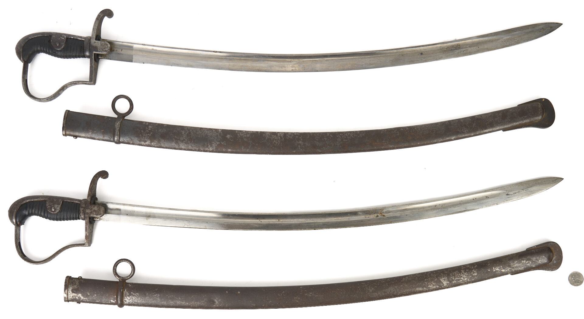 Lot 509: Model 1873 Prussian German Artillery Swords (2)