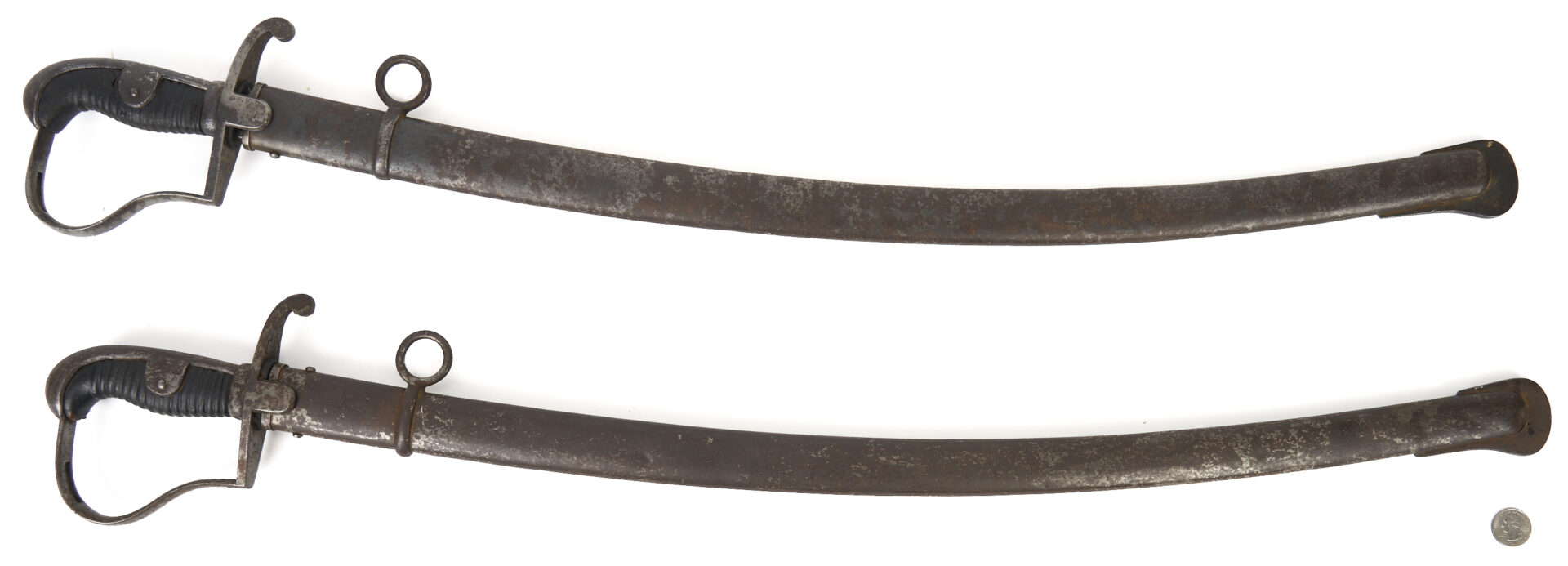Lot 509: Model 1873 Prussian German Artillery Swords (2)