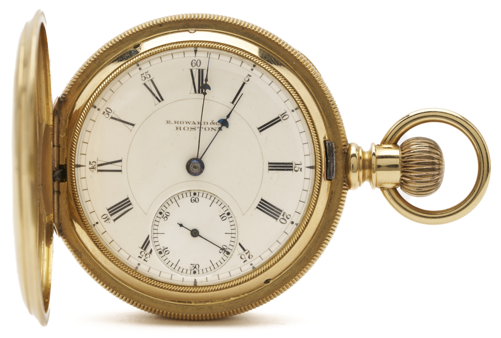 Lot 50: 18K E. Howard & Co Grade 4 Pocket Watch