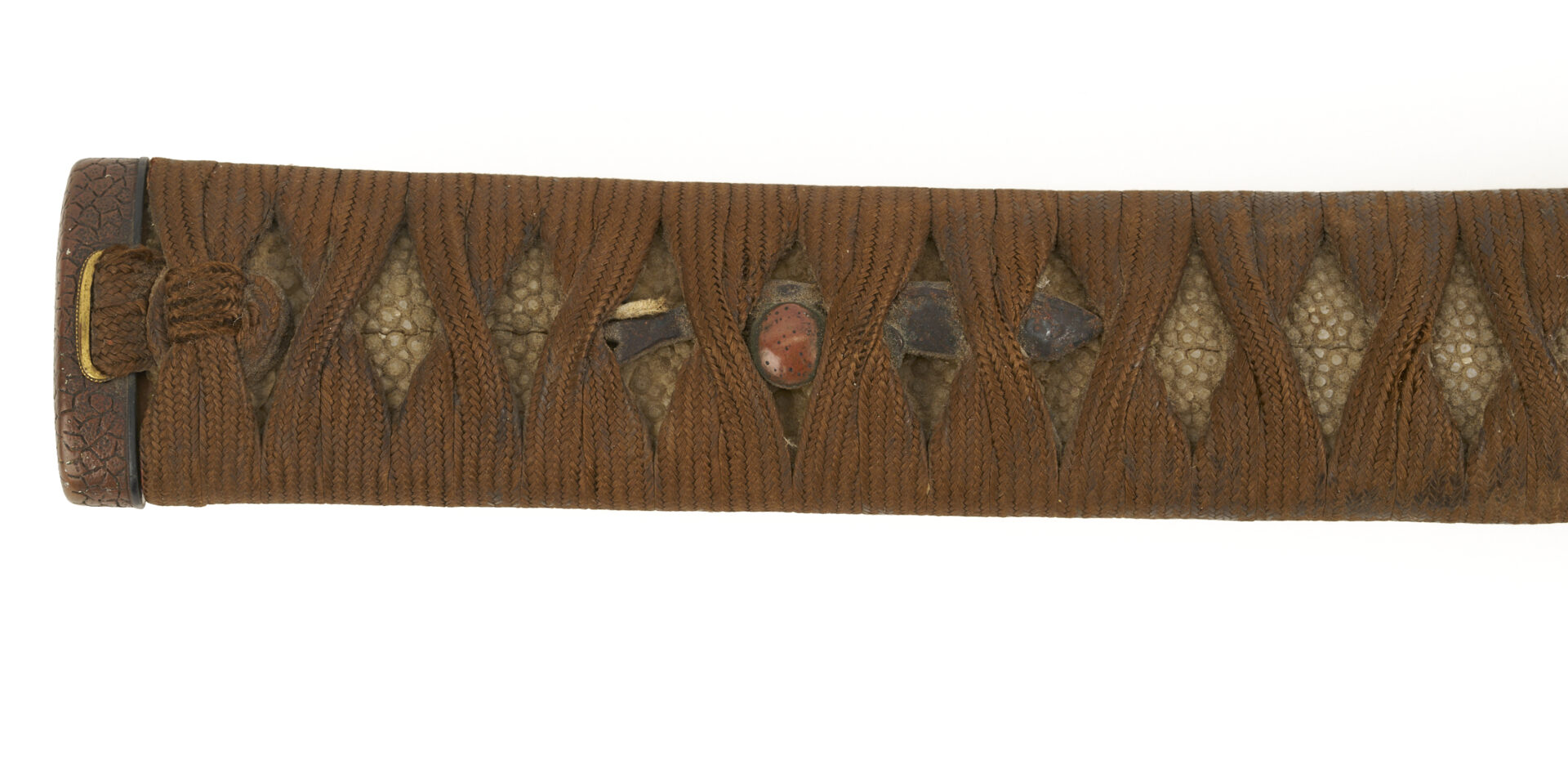 Lot 510: Japanese Longsword in Wooden Lacquer Scabbard