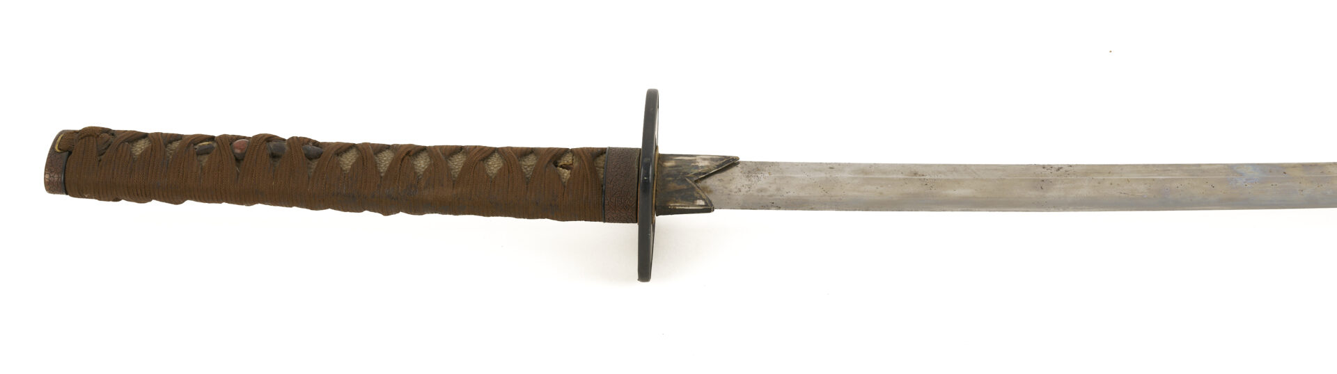 Lot 510: Japanese Longsword in Wooden Lacquer Scabbard