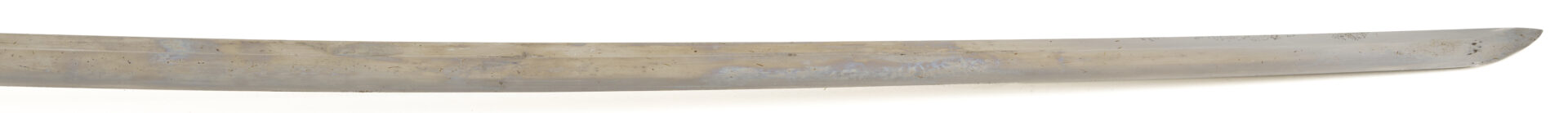 Lot 510: Japanese Longsword in Wooden Lacquer Scabbard