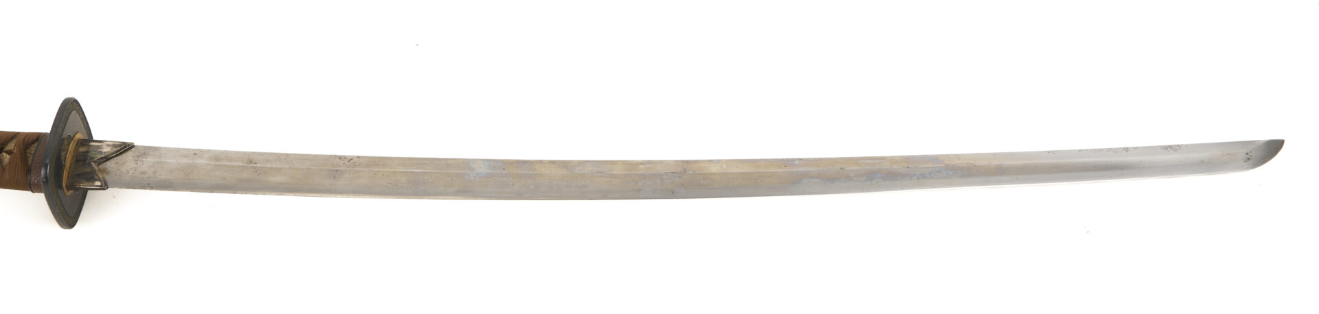 Lot 510: Japanese Longsword in Wooden Lacquer Scabbard