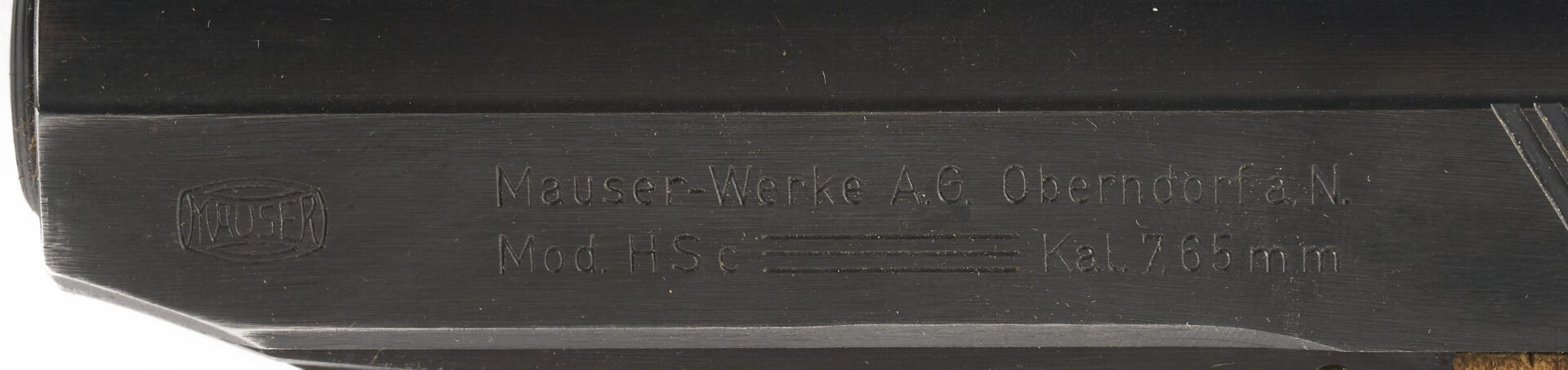 Lot 511: WW2 German Mauser 7.65 HSc; w/ Holster