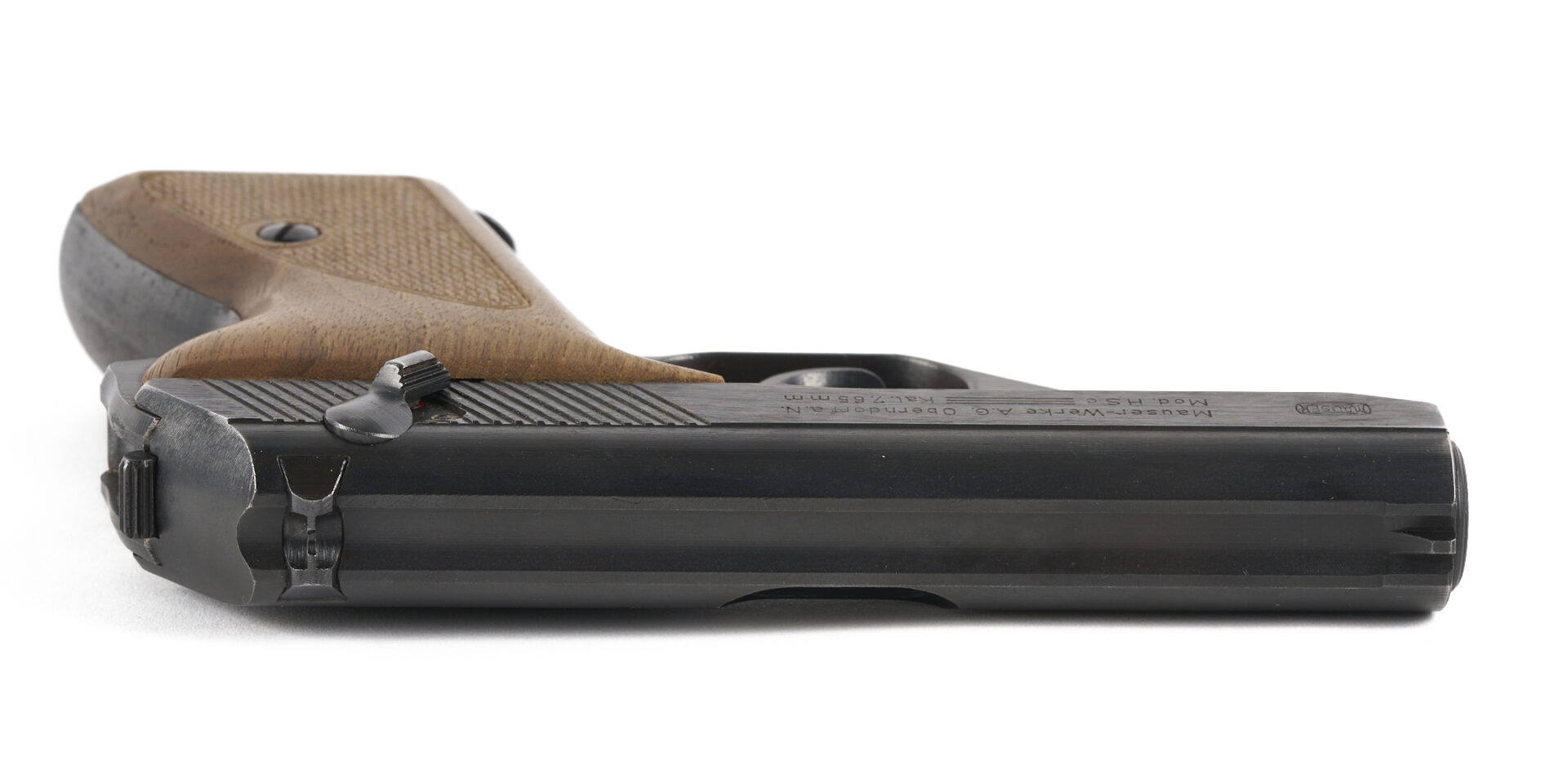 Lot 511: WW2 German Mauser 7.65 HSc; w/ Holster