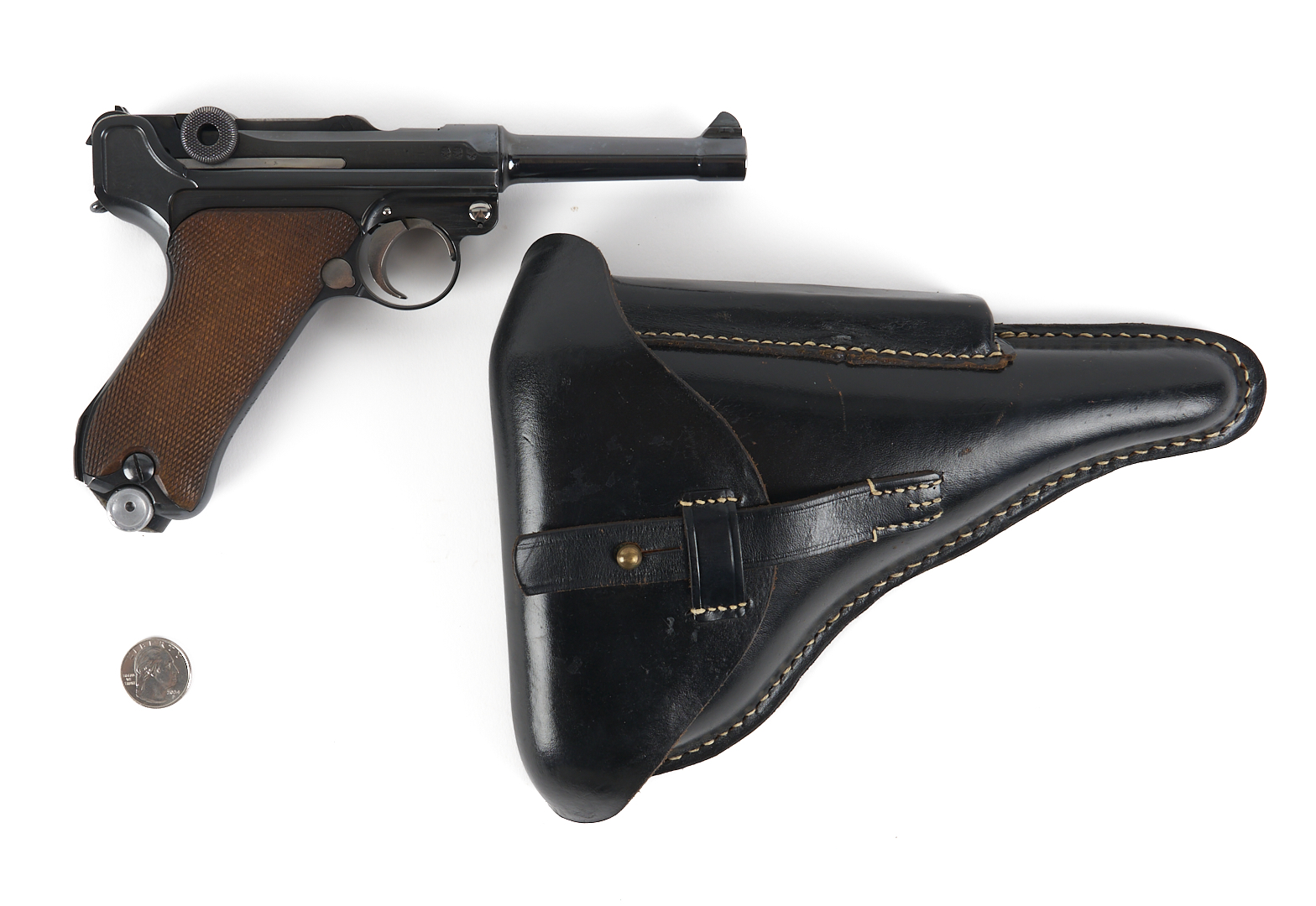 Lot 512: 1920 Luger P.08 Police Pistol w/ Holster