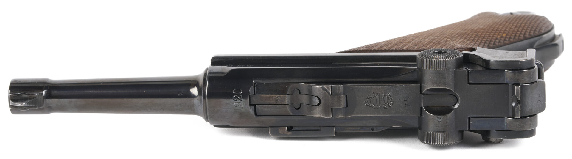 Lot 512: 1920 Luger P.08 Police Pistol w/ Holster