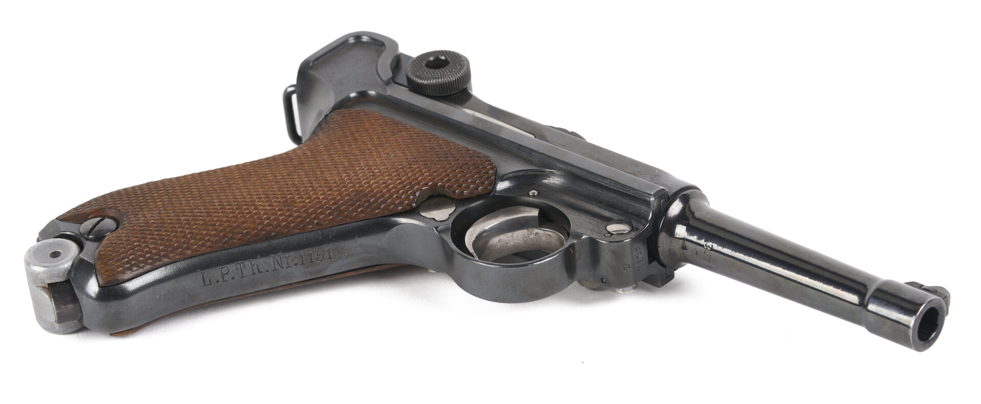 Lot 512: 1920 Luger P.08 Police Pistol w/ Holster