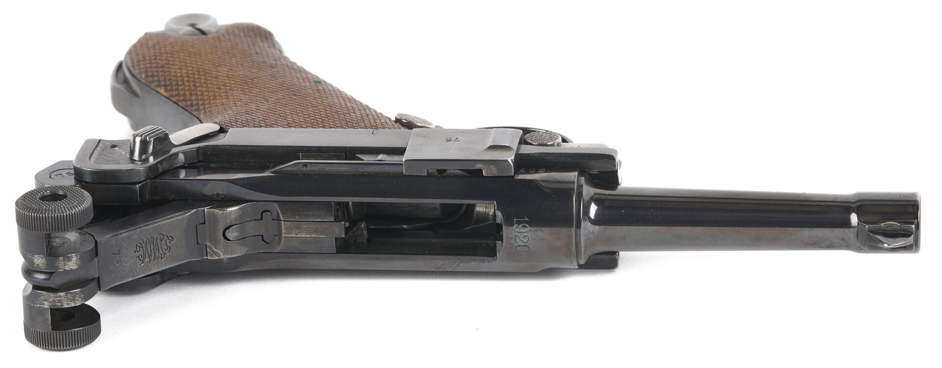 Lot 512: 1920 Luger P.08 Police Pistol w/ Holster