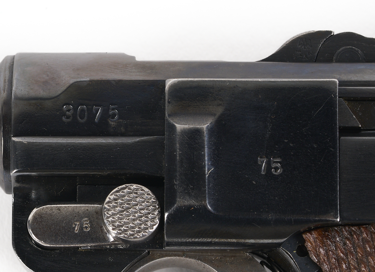 Lot 512: 1920 Luger P.08 Police Pistol w/ Holster