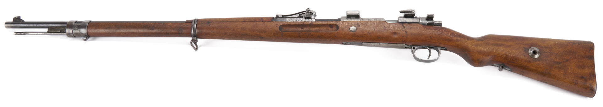 Lot 513: German Gewehr 98 Bolt Action Sniper Mauser w/ Bayonet