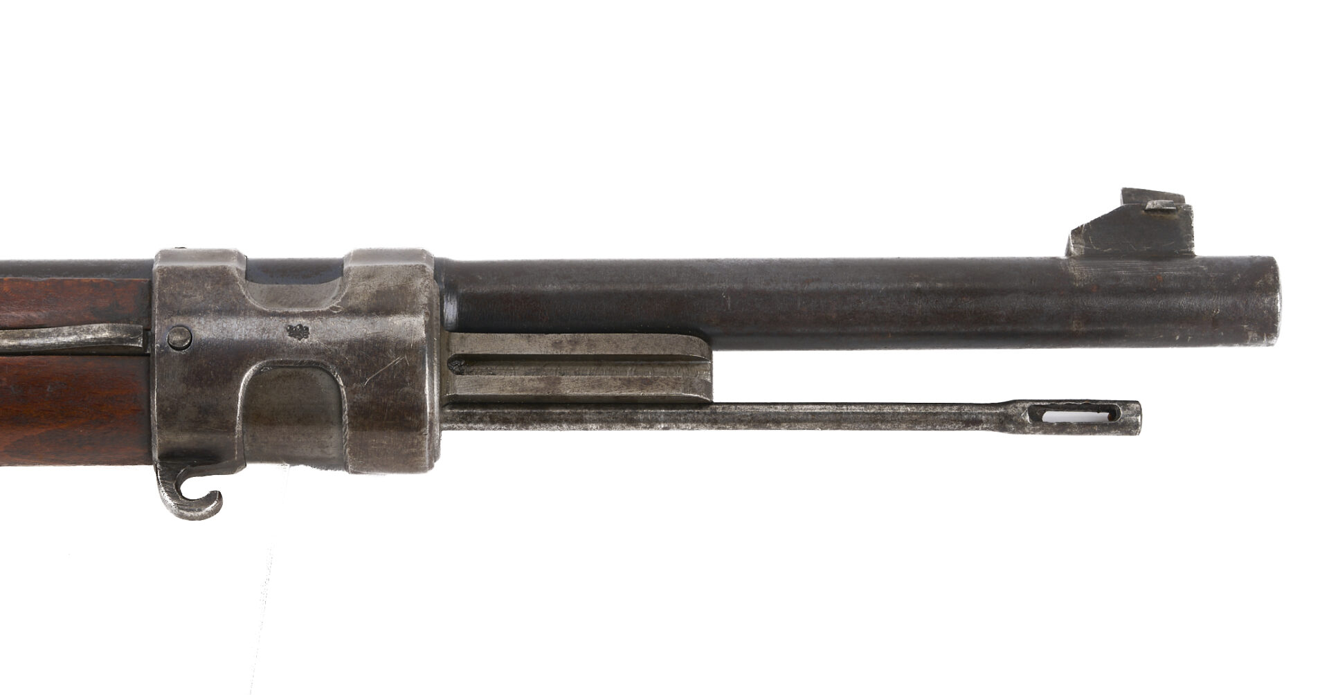 Lot 513: German Gewehr 98 Bolt Action Sniper Mauser w/ Bayonet