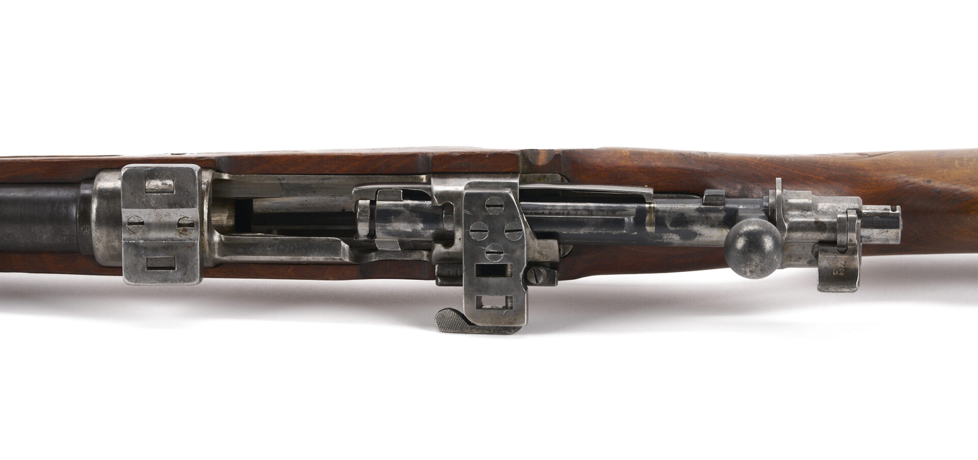 Lot 513: German Gewehr 98 Bolt Action Sniper Mauser w/ Bayonet