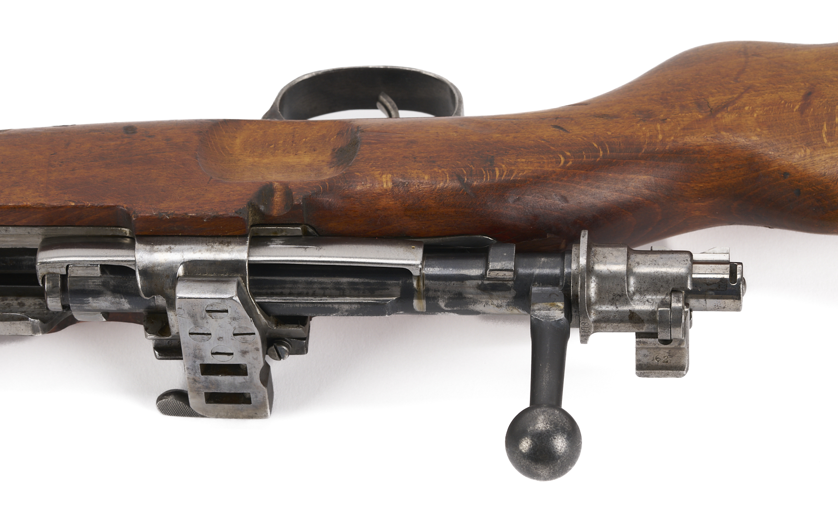 Lot 513: German Gewehr 98 Bolt Action Sniper Mauser w/ Bayonet