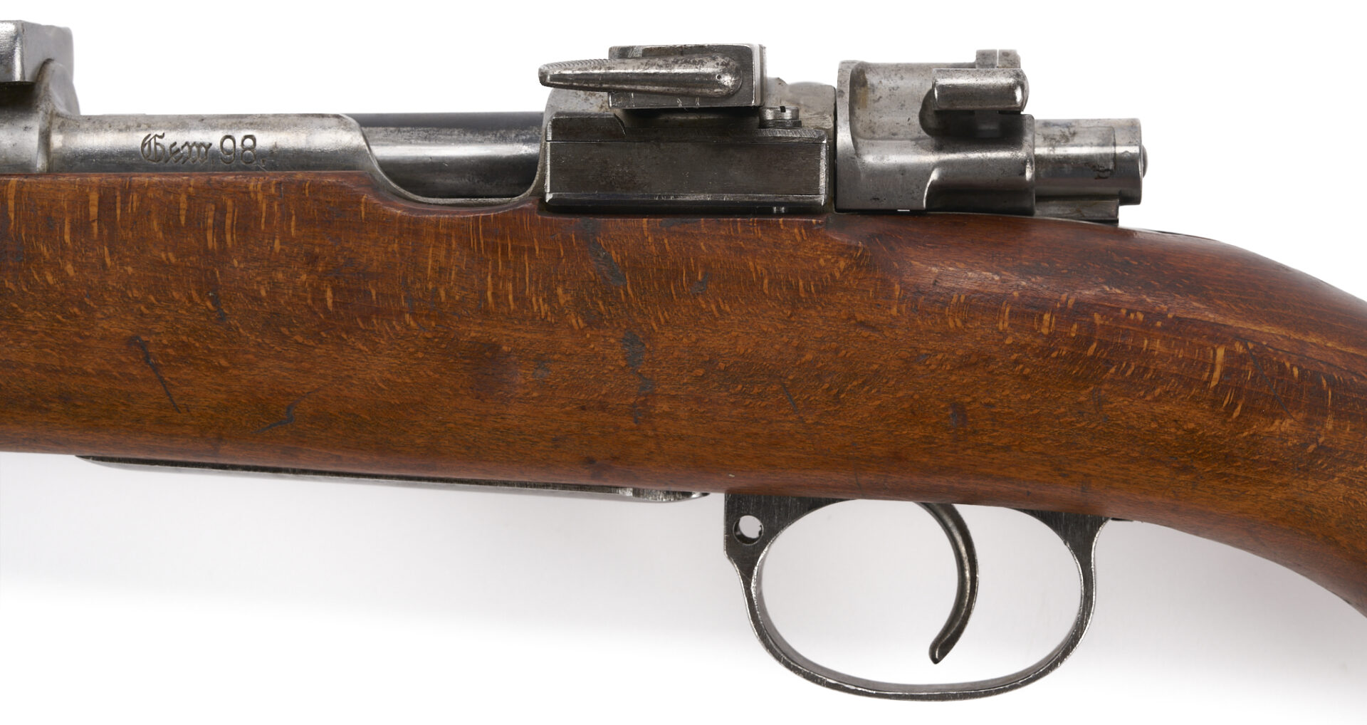 Lot 513: German Gewehr 98 Bolt Action Sniper Mauser w/ Bayonet