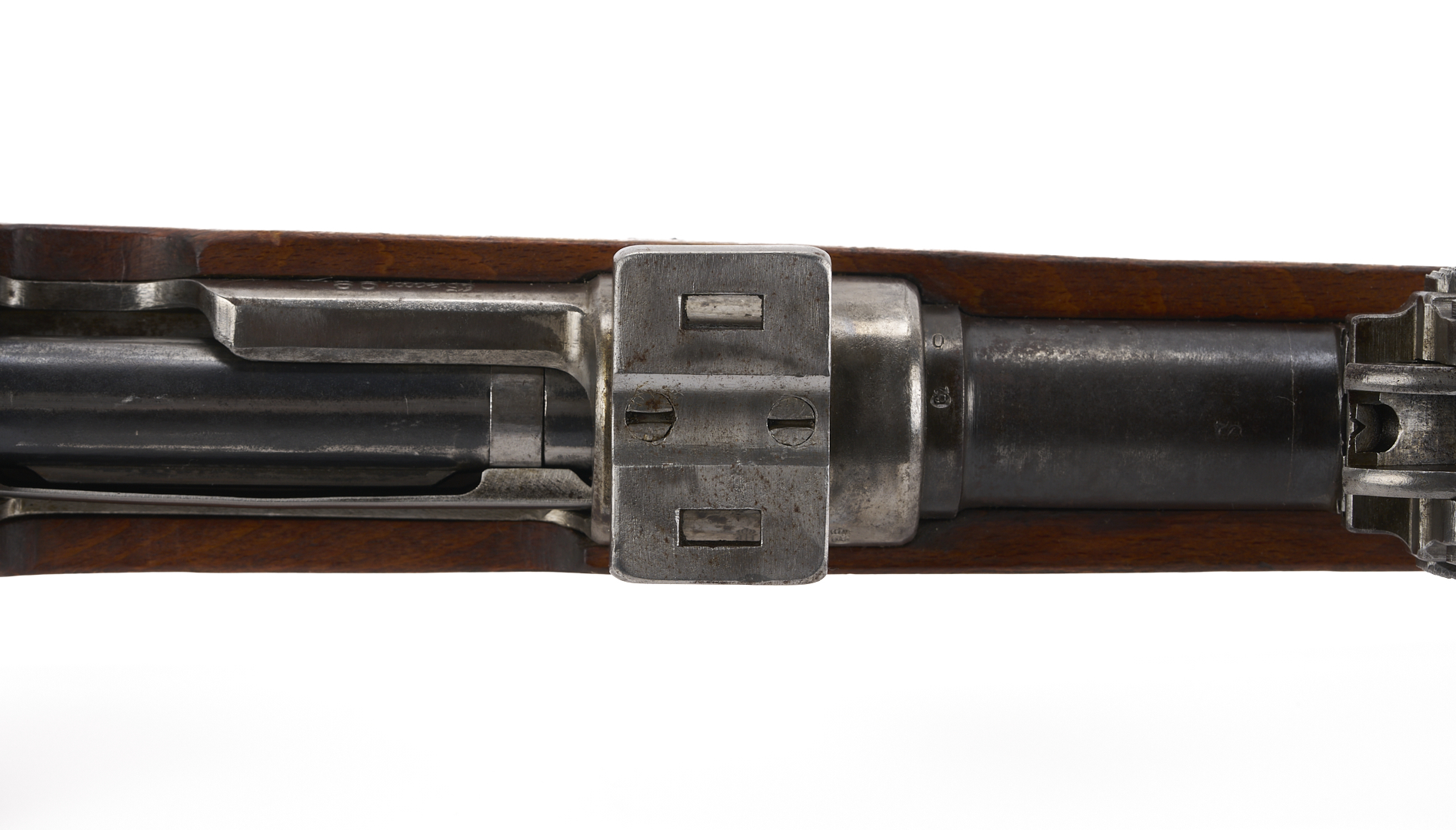 Lot 513: German Gewehr 98 Bolt Action Sniper Mauser w/ Bayonet