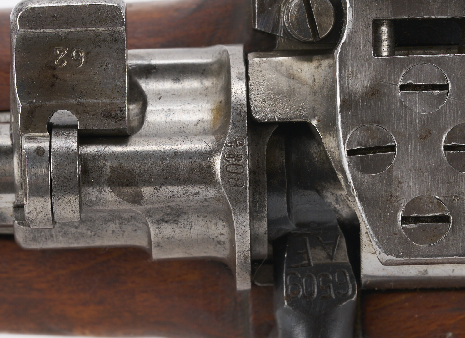 Lot 513: German Gewehr 98 Bolt Action Sniper Mauser w/ Bayonet