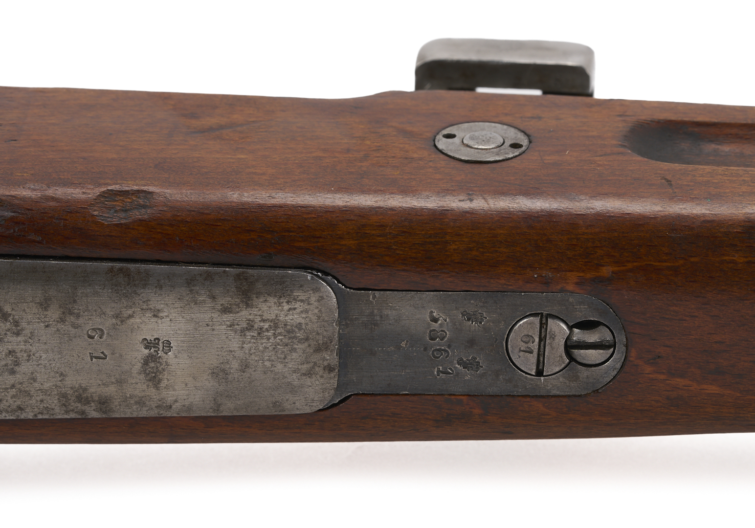 Lot 513: German Gewehr 98 Bolt Action Sniper Mauser w/ Bayonet