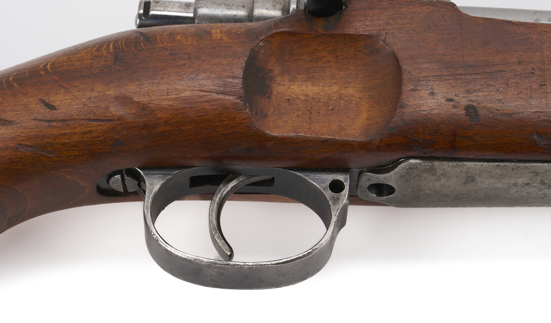 Lot 513: German Gewehr 98 Bolt Action Sniper Mauser w/ Bayonet