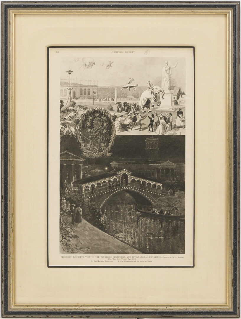 Lot 514: Tennessee Centennial Archive w/ 2 Prints