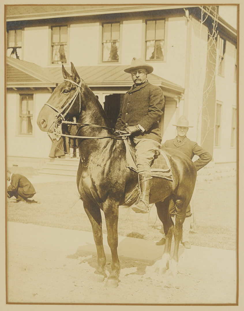 Lot 515: President Teddy Roosevelt Signed Letter & Framed Photos