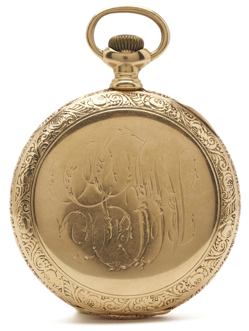Lot 51: 14K E. Howard & Co Pocket Watch