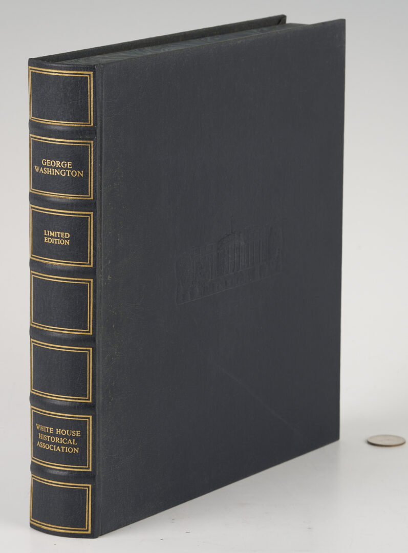 Lot 521: 39 Franklin Mint Presidential Sterling Silver Plates, 256 oz.