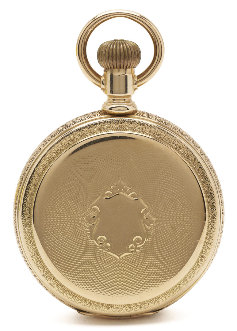 Lot 52: 14K E. Howard & Co. Grade 7 Pocket Watch