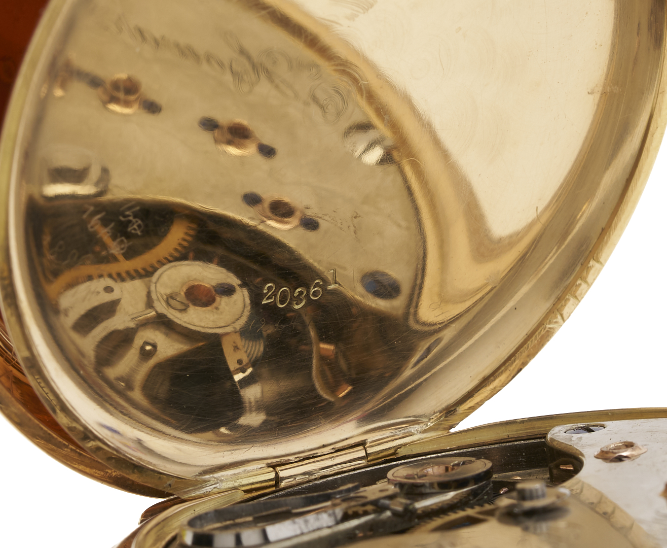 Lot 52: 14K E. Howard & Co. Grade 7 Pocket Watch