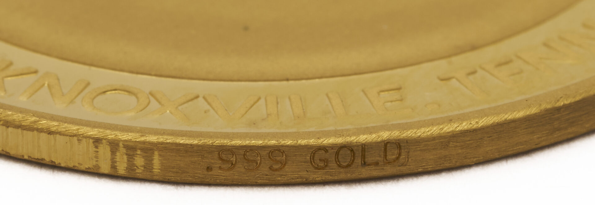 Lot 531: 24K Gold World’s Fair Coin