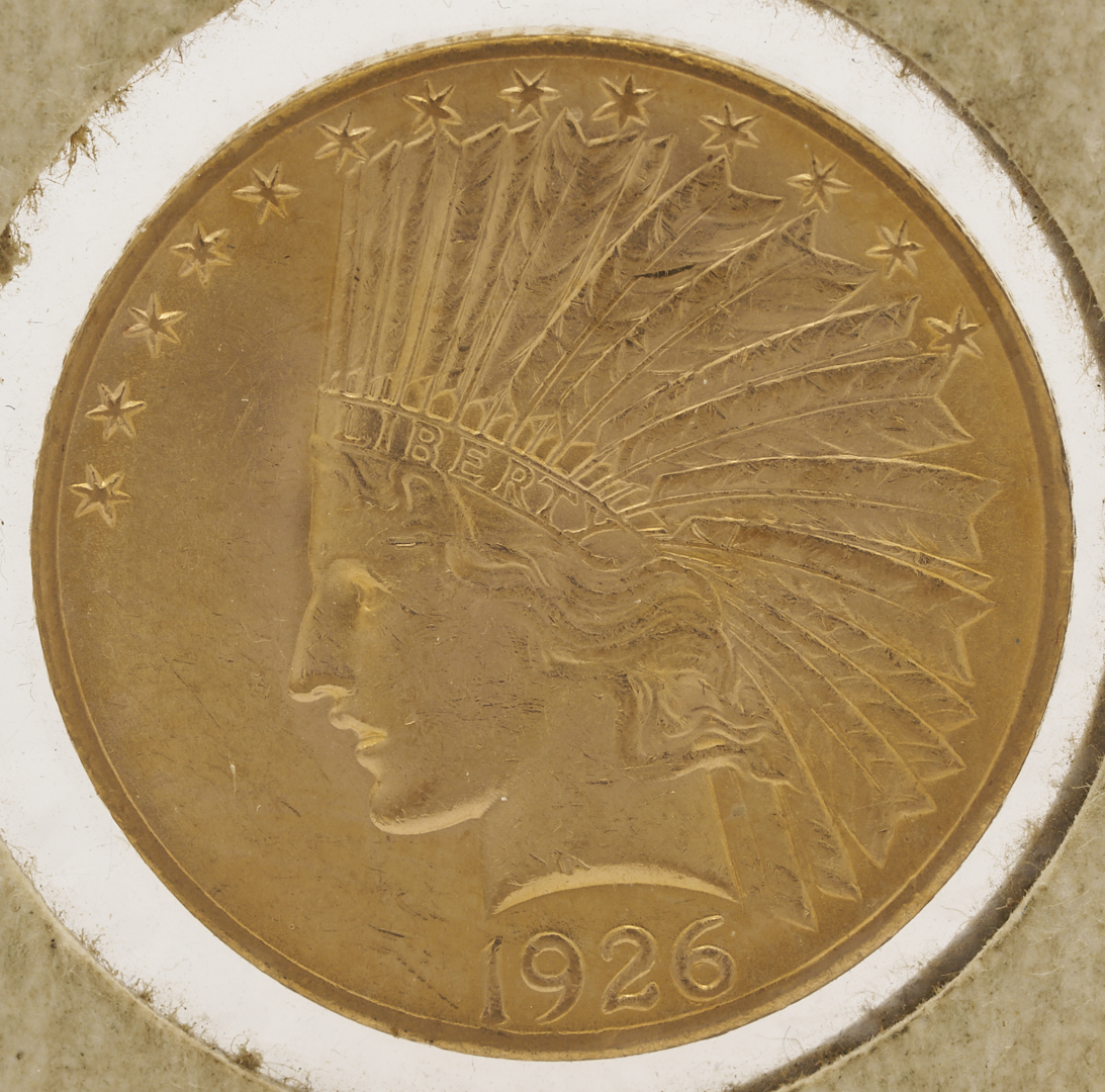 Lot 535: 1926 $10 Indian Gold Coin