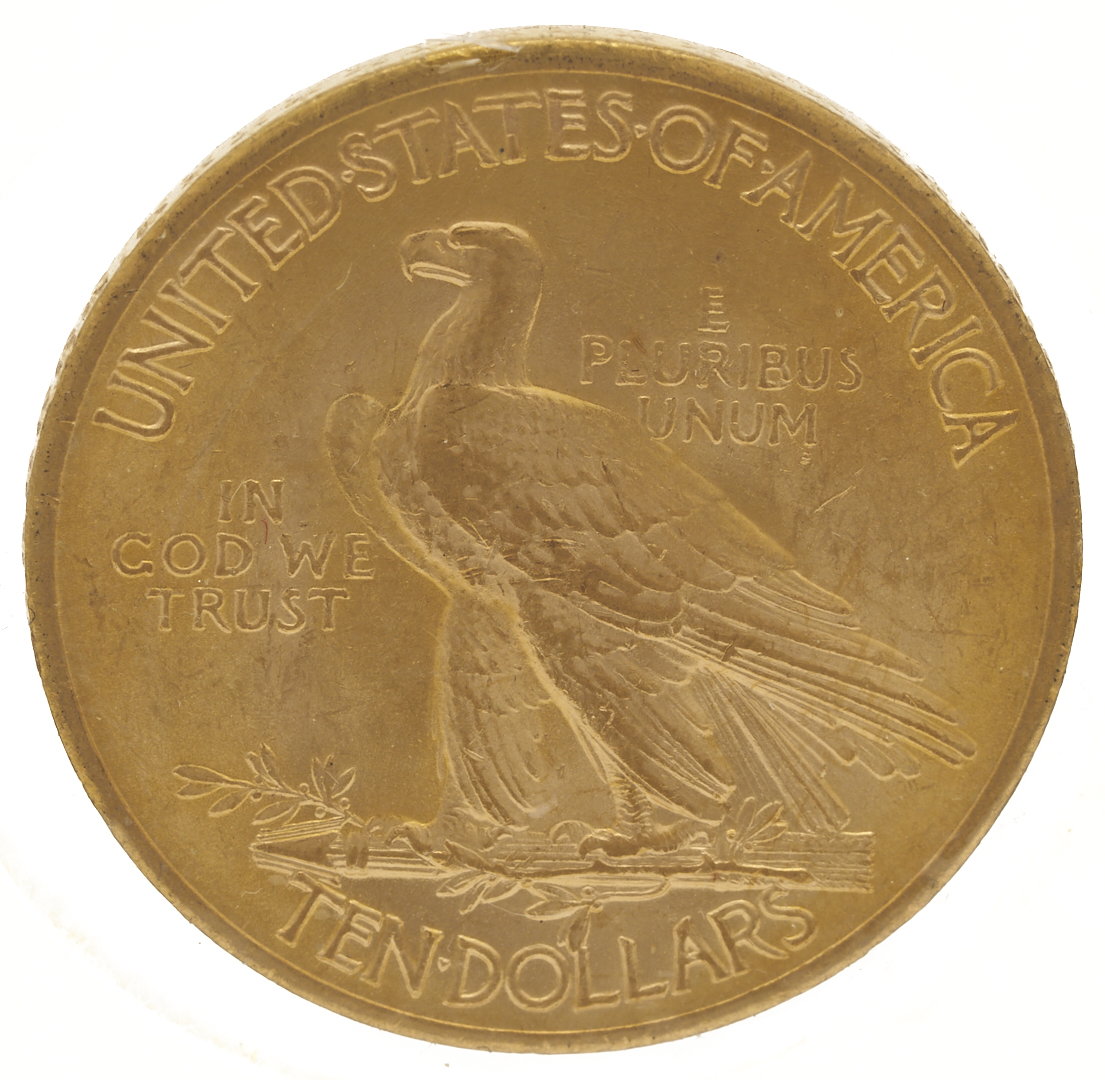 Lot 535: 1926 $10 Indian Gold Coin