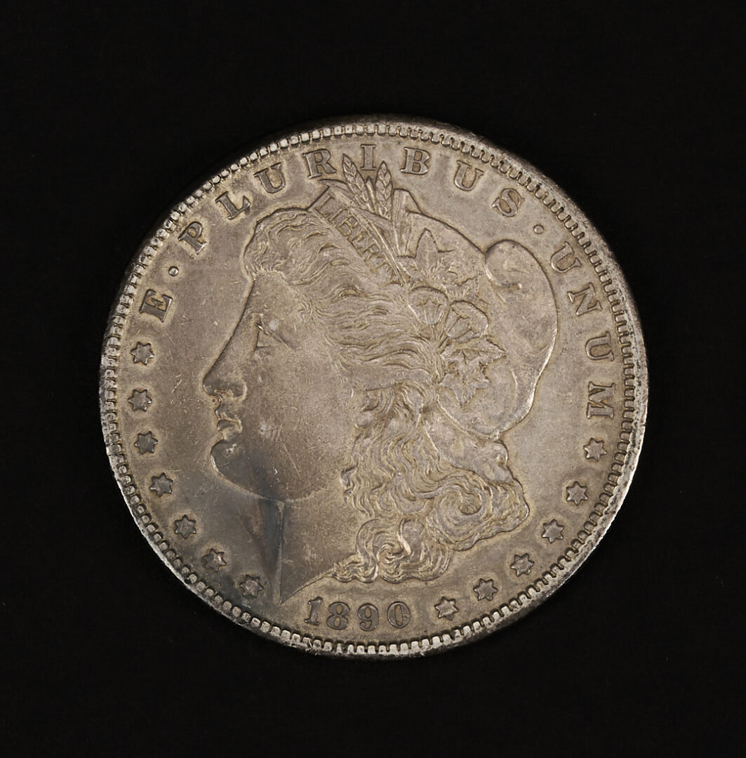 Lot 540: 23 Morgan Silver Dollars, incl. Carson City