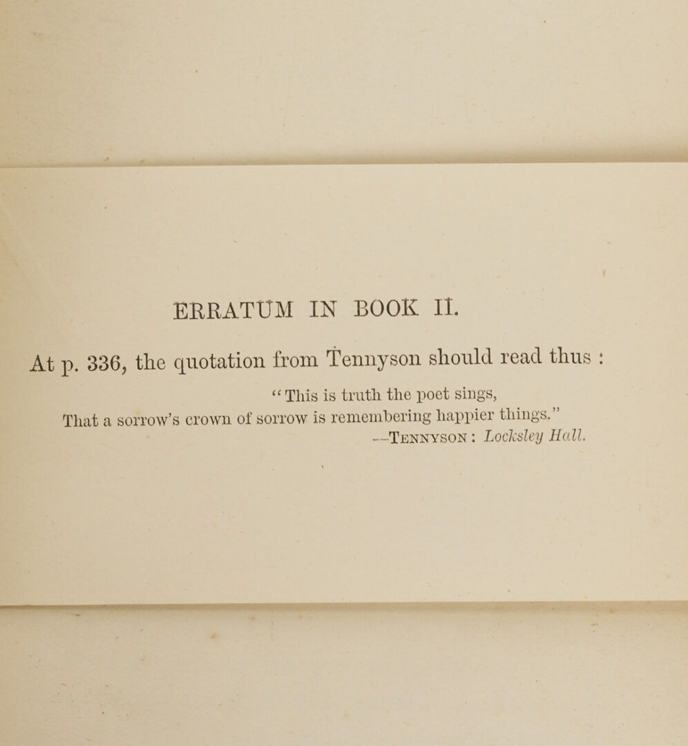Lot 545: 30 Vols. George Eliot 1st Editions; Mill on the Floss, Silas Marner, Deronda, etc.